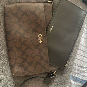 Coach cross body purse